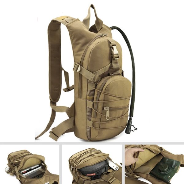 Sac à dos à eau léger, sac à dos de survie chameau, randonnée, hydratation, poudres militaires, camping, vélo, sac à dos de jour – Image 4