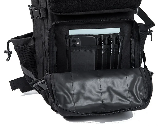 QT & QY-Sac à dos DulBackpack pour homme, sac de survie, sac à dos de chasse MOLLE, sac à dos de randonnée en plein air EDC, porte-bouteille de sorcière, 50L