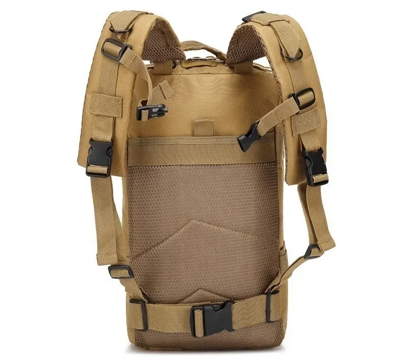 QT & QY-Sacs à dos de voyage pour hommes, sacs de survie en plein air, pack d'assaut 3P, pack EDC Molle, randonnée, trekking, sac de chasse, 30 L, 50L