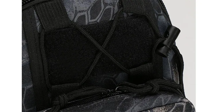 Sacs DulChest extérieurs pour hommes, petit sac de poitrine, sac de messager portable, sac initié au cyclisme, armée CamSolomon, escalade, 600D Wate