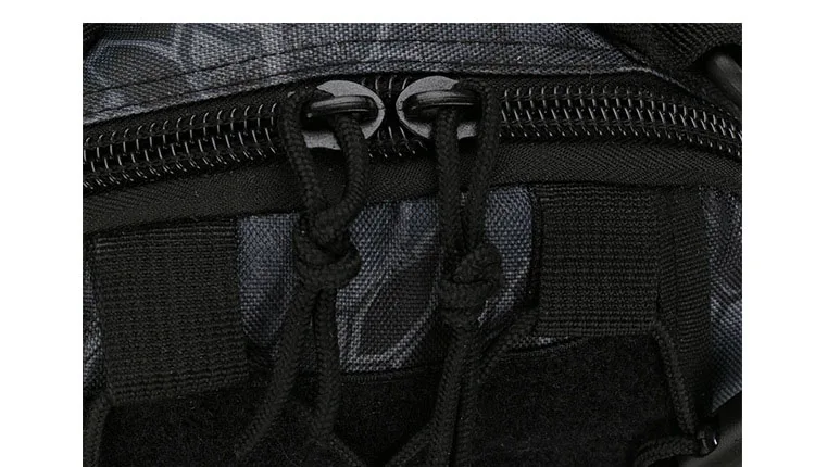 Sacs DulChest extérieurs pour hommes, petit sac de poitrine, sac de messager portable, sac initié au cyclisme, armée CamSolomon, escalade, 600D Wate