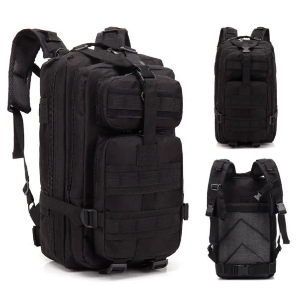 Sac à dos extérieur 3P, 30L, sac de premiers soins, sport, trekking, randonnée, camping, chasse, escalade, équitation, sac à dos d'entraînement – Image 6