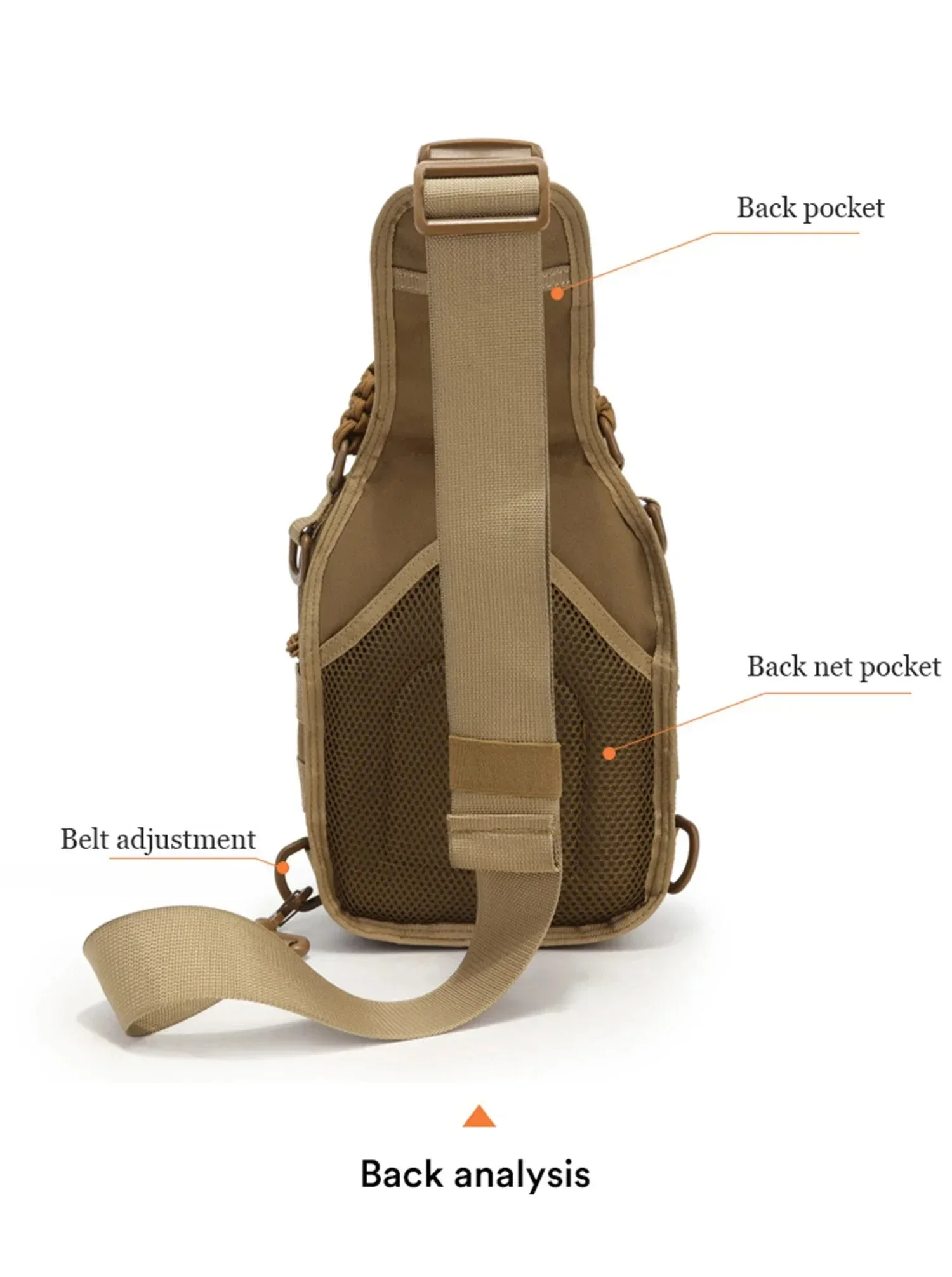 Sac à dos militaire étanche pour homme, sac à dos souple de l'armée, sac à dos Molle, sac de sport, extérieur, camping, chasse, trekking, grande capacité