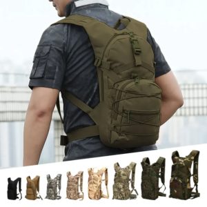 Sac à dos étanche Oxford 800D unisexe, 18L, pour homme, sacoche militaire pour sports de plein air, cyclisme, voyage, escalade et camping