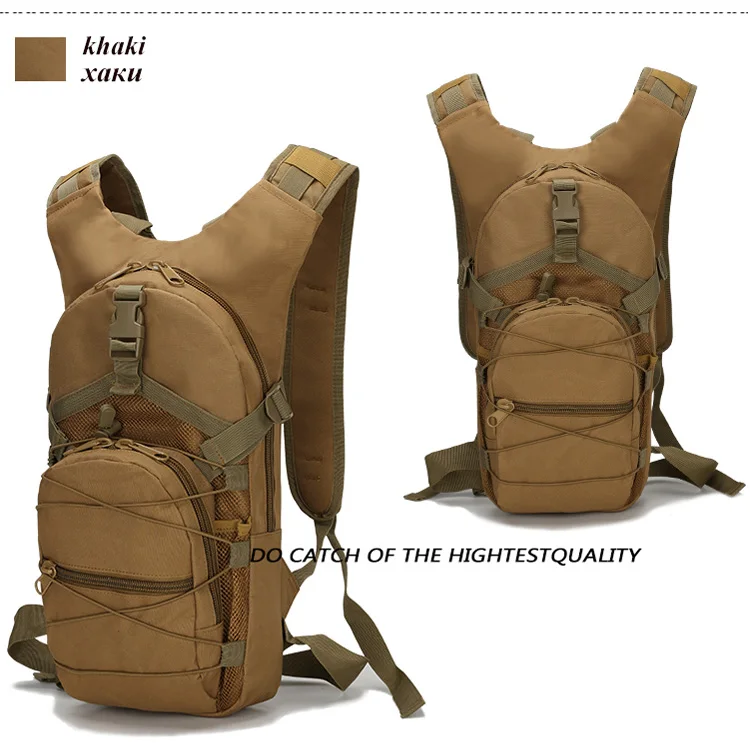 Sac à dos étanche Oxford 800D unisexe, 18L, pour homme, sacoche militaire pour sports de plein air, cyclisme, voyage, escalade et camping