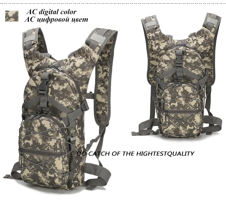 Sac à dos étanche Oxford 800D unisexe, 18L, pour homme, sacoche militaire pour sports de plein air, cyclisme, voyage, escalade et camping