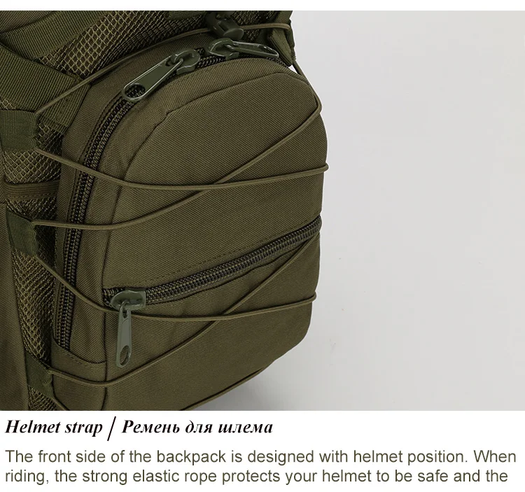 Sac à dos étanche Oxford 800D unisexe, 18L, pour homme, sacoche militaire pour sports de plein air, cyclisme, voyage, escalade et camping