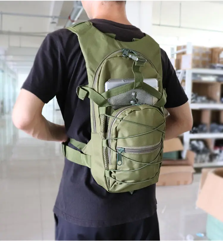 Sac à dos étanche Oxford 800D unisexe, 18L, pour homme, sacoche militaire pour sports de plein air, cyclisme, voyage, escalade et camping