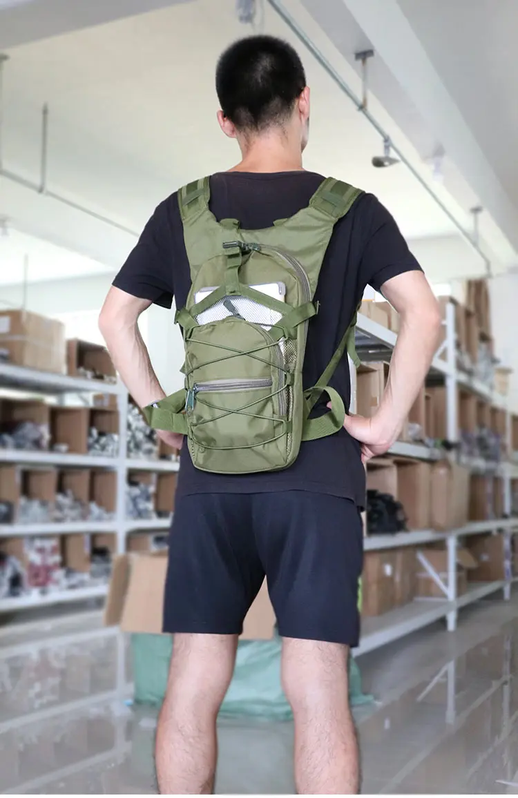 Sac à dos étanche Oxford 800D unisexe, 18L, pour homme, sacoche militaire pour sports de plein air, cyclisme, voyage, escalade et camping