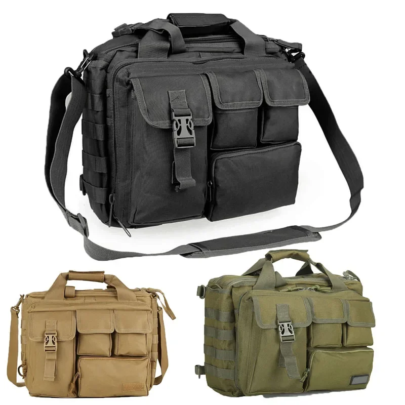 Sac à dos militaire en nylon DulMolle, sac de messager lancé, sacs à main pour ordinateur portable, étui à bombes, sac d'escalade multifonction extérieur