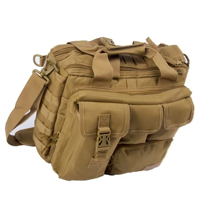 Sac à dos militaire en nylon DulMolle, sac de messager lancé, sacs à main pour ordinateur portable, étui à bombes, sac d'escalade multifonction extérieur