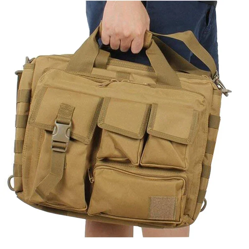 Sac à dos militaire en nylon DulMolle, sac de messager lancé, sacs à main pour ordinateur portable, étui à bombes, sac d'escalade multifonction extérieur
