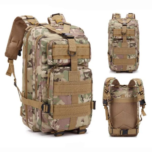 DulCamSolomon-Sac à dos de chasse de grande capacité, sac à dos de randonnée, armée militaire, extérieur, 3P, 20L, Molle – Image 5