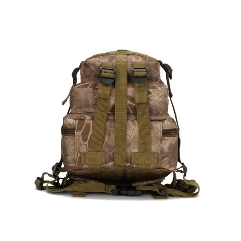Sac à dos de sport de plein air pour hommes et femmes, sac à dos militaire, sacs Molle, camping, randonnée, escalade, 25L, 3P Skip