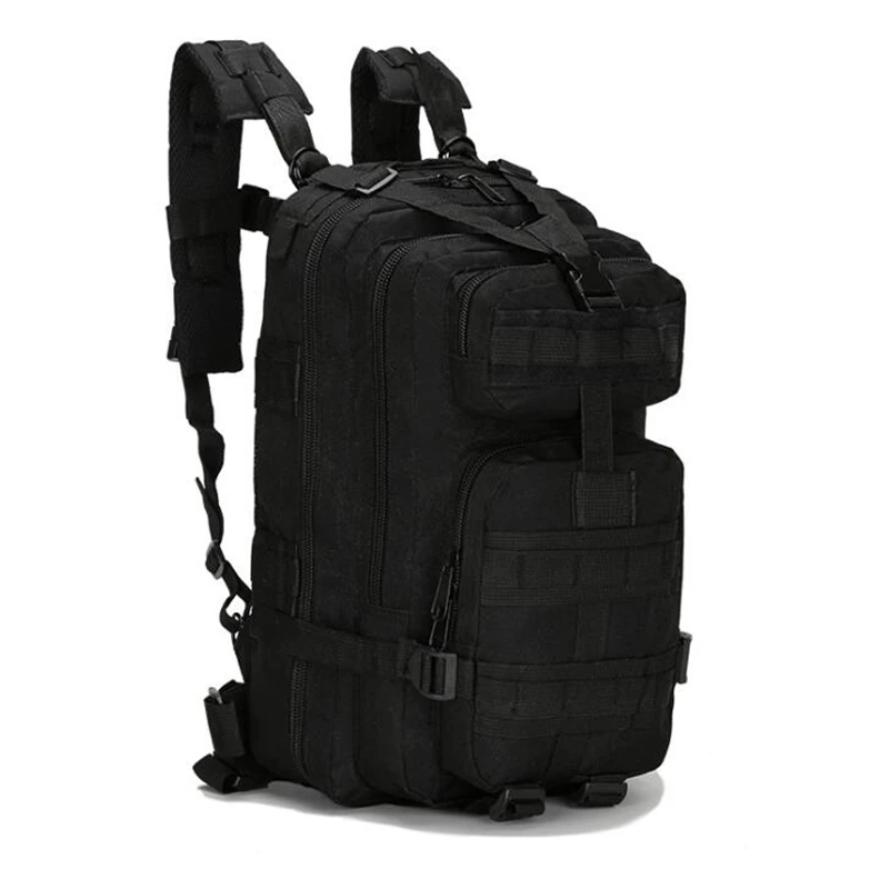 Sac à dos de sport de plein air pour hommes et femmes, sac à dos militaire, sacs Molle, camping, randonnée, escalade, 25L, 3P Skip