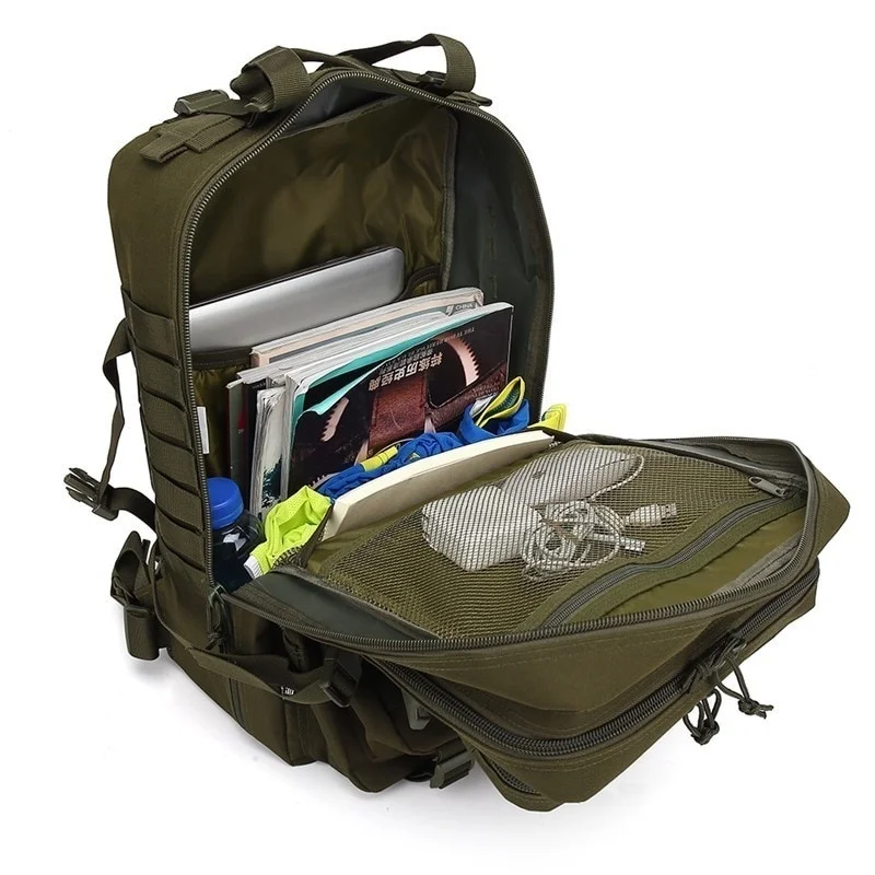 Oulylan-Sac à dos militaire en nylon imperméable, sacs à dos DulSports, camping, randonnée, trekking, pêche, chasse, 30L, 50L, 9000D