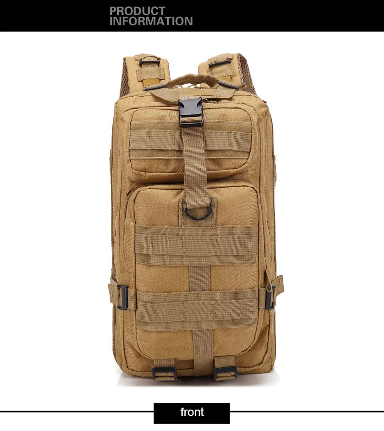 Oulylan-Sac à dos militaire en nylon imperméable, sacs à dos DulSports, camping, randonnée, trekking, pêche, chasse, 30L, 50L, 9000D