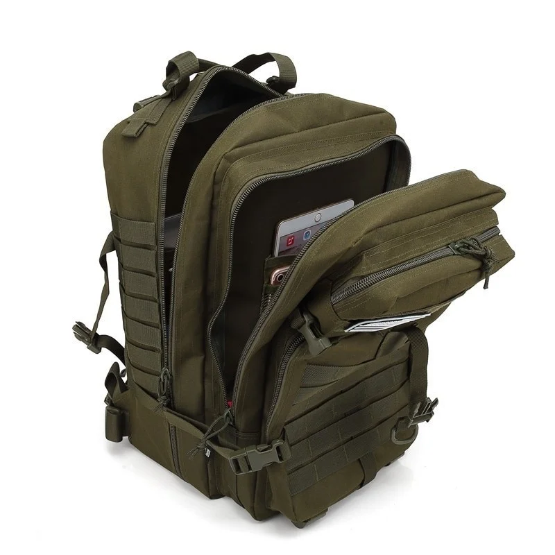 Oulylan-Sac à dos militaire en nylon imperméable, sacs à dos DulSports, camping, randonnée, trekking, pêche, chasse, 30L, 50L, 9000D