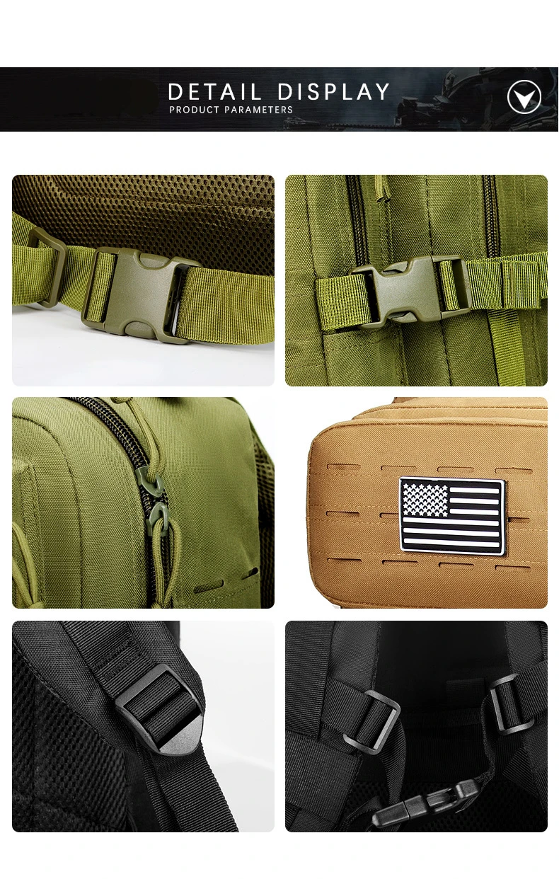 Sac à Dos Militaire Étanche en Nylon, 35/45/50L 900D, pour l'Extérieur, le Camping, la Randonnée, le Trekking, la Pêche, la html