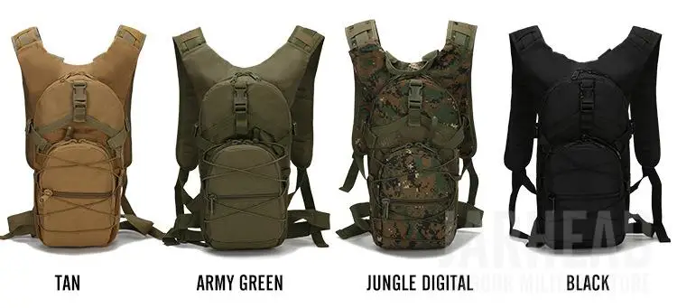 Sac à dos d'hydratation militaire d'assaut tactique, randonnée en plein air, chasse, escalade, sac de l'armée, sac à dos de cyclisme, sac à eau Sac à dos d'hydratation militaire d'assaut tactique, randonnée en plein air, chasse, escalade, sac de l'armée, sac à dos de cyclisme, sac à eau