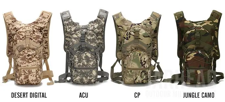 Sac à dos d'hydratation militaire d'assaut tactique, randonnée en plein air, chasse, escalade, sac de l'armée, sac à dos de cyclisme, sac à eau Sac à dos d'hydratation militaire d'assaut tactique, randonnée en plein air, chasse, escalade, sac de l'armée, sac à dos de cyclisme, sac à eau