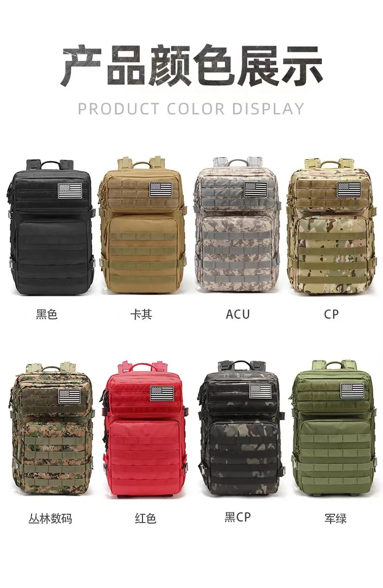 DulBackpack-Sacs à dos de voyage étanches pour hommes, sacs multifonctions, sports de plein air, grande capacité