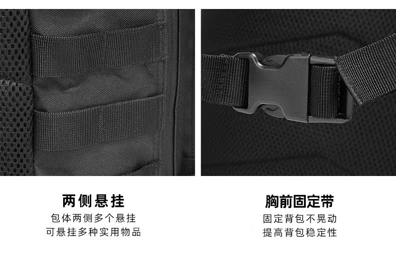 DulBackpack-Sacs à dos de voyage étanches pour hommes, sacs multifonctions, sports de plein air, grande capacité