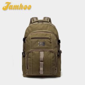 Jamhoo – sac à dos de voyage en toile pour hommes, sac à dos de grande capacité pour l'extérieur, la montagne, le Sport et l'école pour adolescents