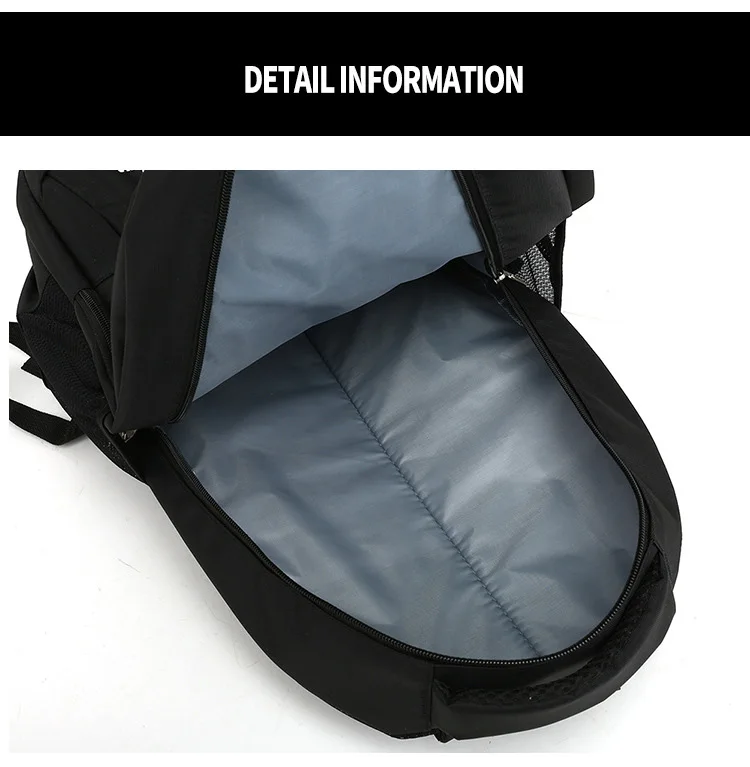 Sac à dos haute capacité pour hommes et femmes, sac à dos de voyage Oxford pour hommes, sacs à dos à la mode pour hommes et femmes, sac étudiant design, sac pour ordinateur portable