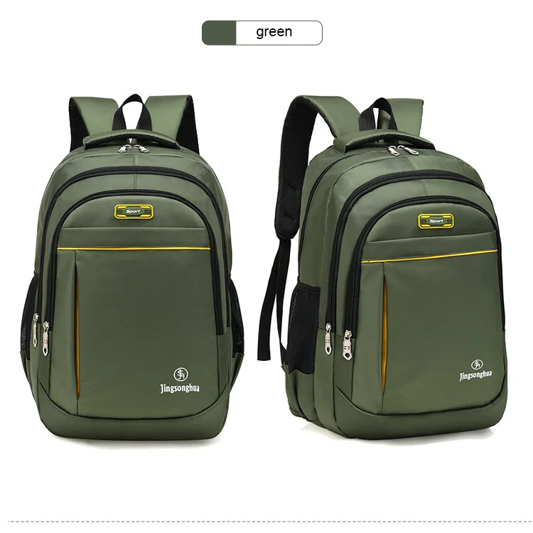 Sac à dos haute capacité pour hommes et femmes, sac à dos de voyage Oxford pour hommes, sacs à dos à la mode pour hommes et femmes, sac étudiant design, sac pour ordinateur portable