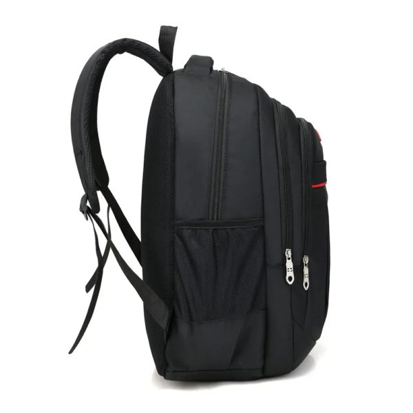 Sac à dos haute capacité pour hommes et femmes, sac à dos de voyage Oxford pour hommes, sacs à dos à la mode pour hommes et femmes, sac étudiant design, sac pour ordinateur portable – Image 5