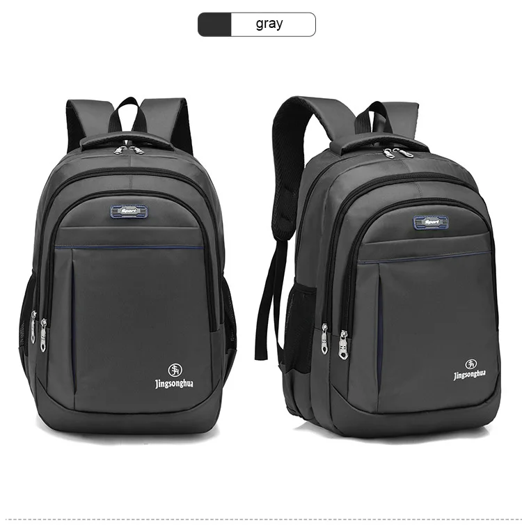 Sac à dos haute capacité pour hommes et femmes, sac à dos de voyage Oxford pour hommes, sacs à dos à la mode pour hommes et femmes, sac étudiant design, sac pour ordinateur portable