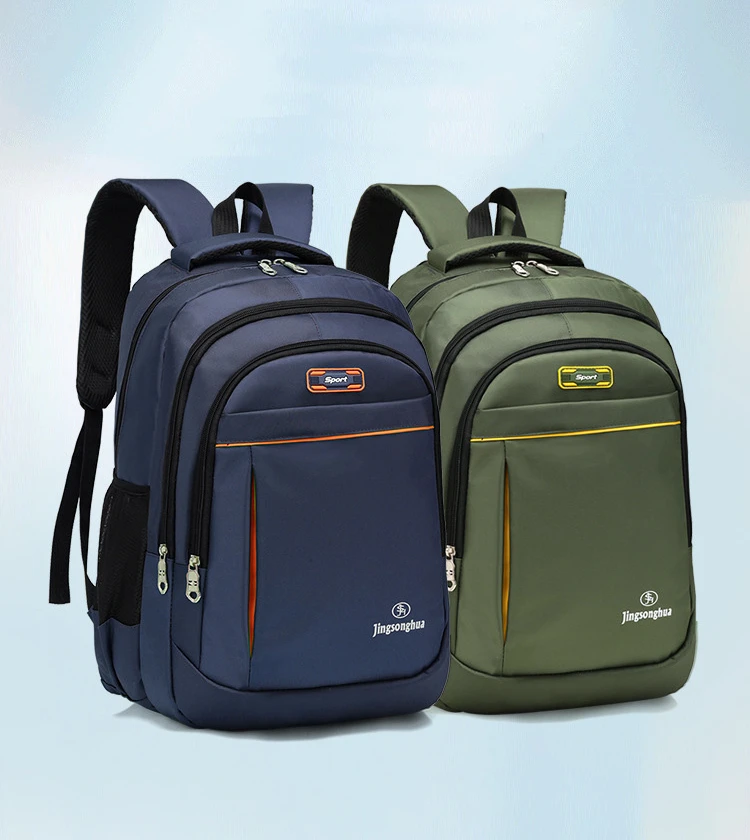 Sac à dos haute capacité pour hommes et femmes, sac à dos de voyage Oxford pour hommes, sacs à dos à la mode pour hommes et femmes, sac étudiant design, sac pour ordinateur portable