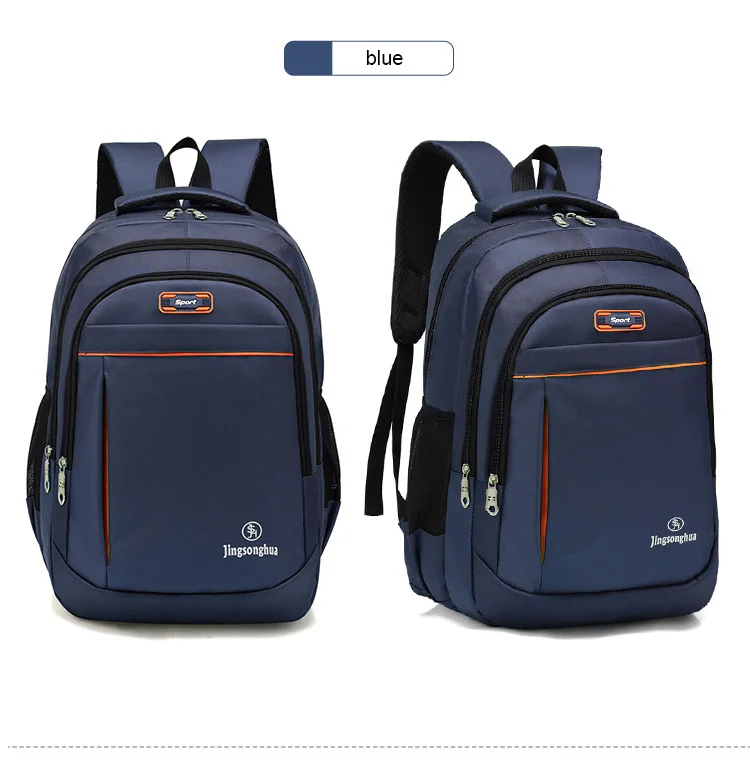 Sac à dos haute capacité pour hommes et femmes, sac à dos de voyage Oxford pour hommes, sacs à dos à la mode pour hommes et femmes, sac étudiant design, sac pour ordinateur portable