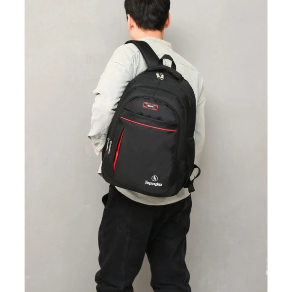 Sac à dos haute capacité pour hommes et femmes, sac à dos de voyage Oxford pour hommes, sacs à dos à la mode pour hommes et femmes, sac étudiant design, sac pour ordinateur portable – Image 2