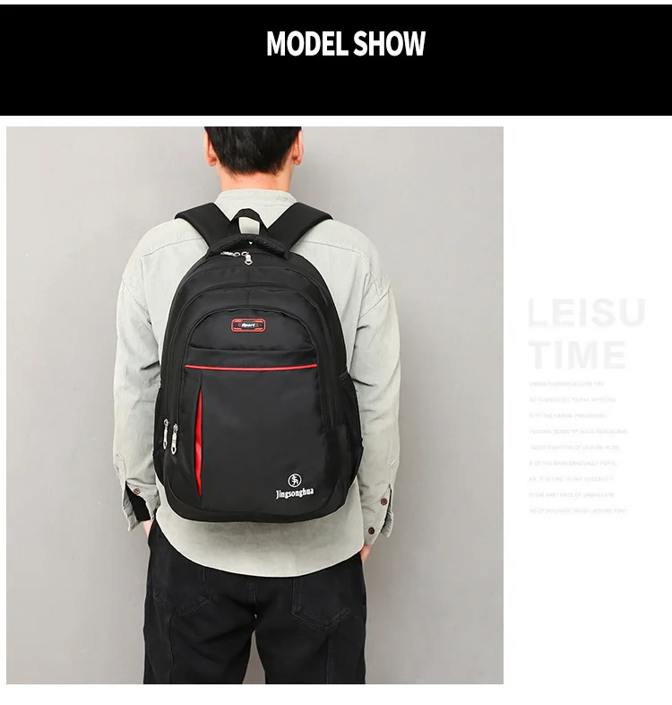 Sac à dos haute capacité pour hommes et femmes, sac à dos de voyage Oxford pour hommes, sacs à dos à la mode pour hommes et femmes, sac étudiant design, sac pour ordinateur portable