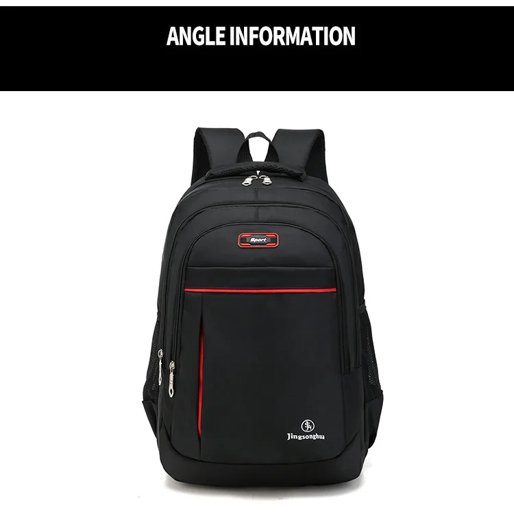Sac à dos haute capacité pour hommes et femmes, sac à dos de voyage Oxford pour hommes, sacs à dos à la mode pour hommes et femmes, sac étudiant design, sac pour ordinateur portable