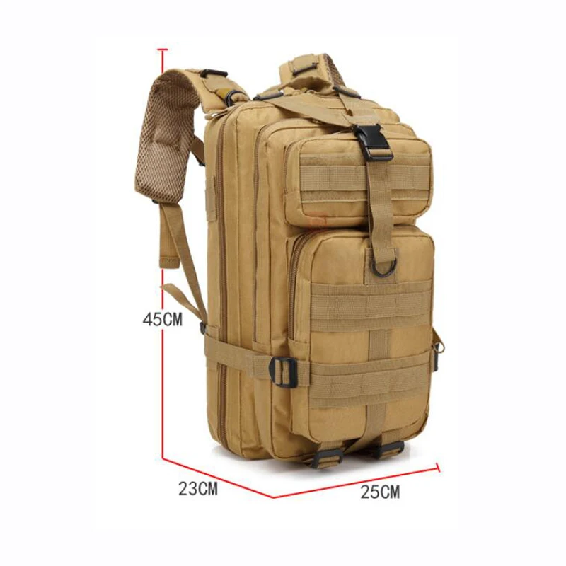 Sac à dos en nylon pour homme, sac à dos 3P, sac Molle pour la chasse, sacs à dos de sport, sac de randonnée en plein air, sac de camping, sac de voyage, sac de pêche, 20L-25L, 1000D Sac à dos en nylon pour homme, sac à dos 3P, sac Molle pour la chasse, sacs à dos de sport, sac de randonnée en plein air, sac de camping, sac de voyage, sac de pêche, 20L-25L, 1000D