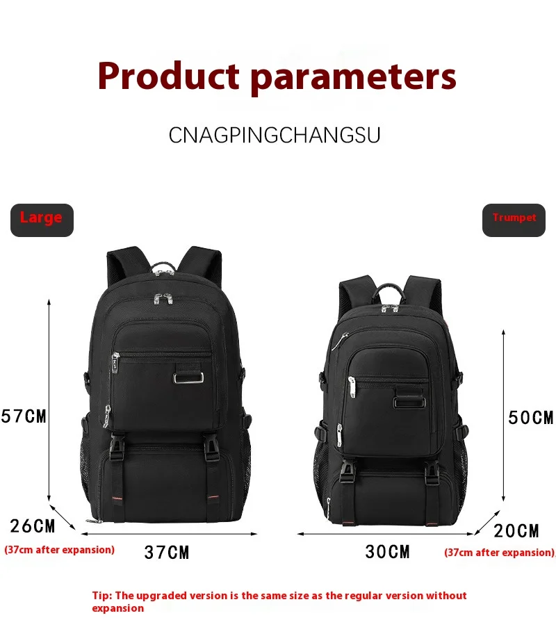 Mozhi-Sac à dos de voyage militaire pour homme, sac à dos de randonnée et d'alpinisme, grande capacité, extensible, étanche