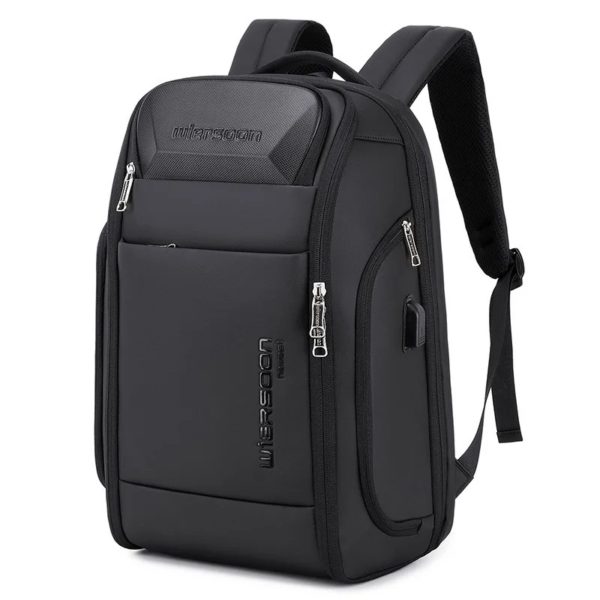Sac à dos d'affaires étanche pour homme, grande capacité, voyage d'affaires, mot de passe multifonctionnel, antivol, sac pour ordinateur portable, 35 L – Image 2