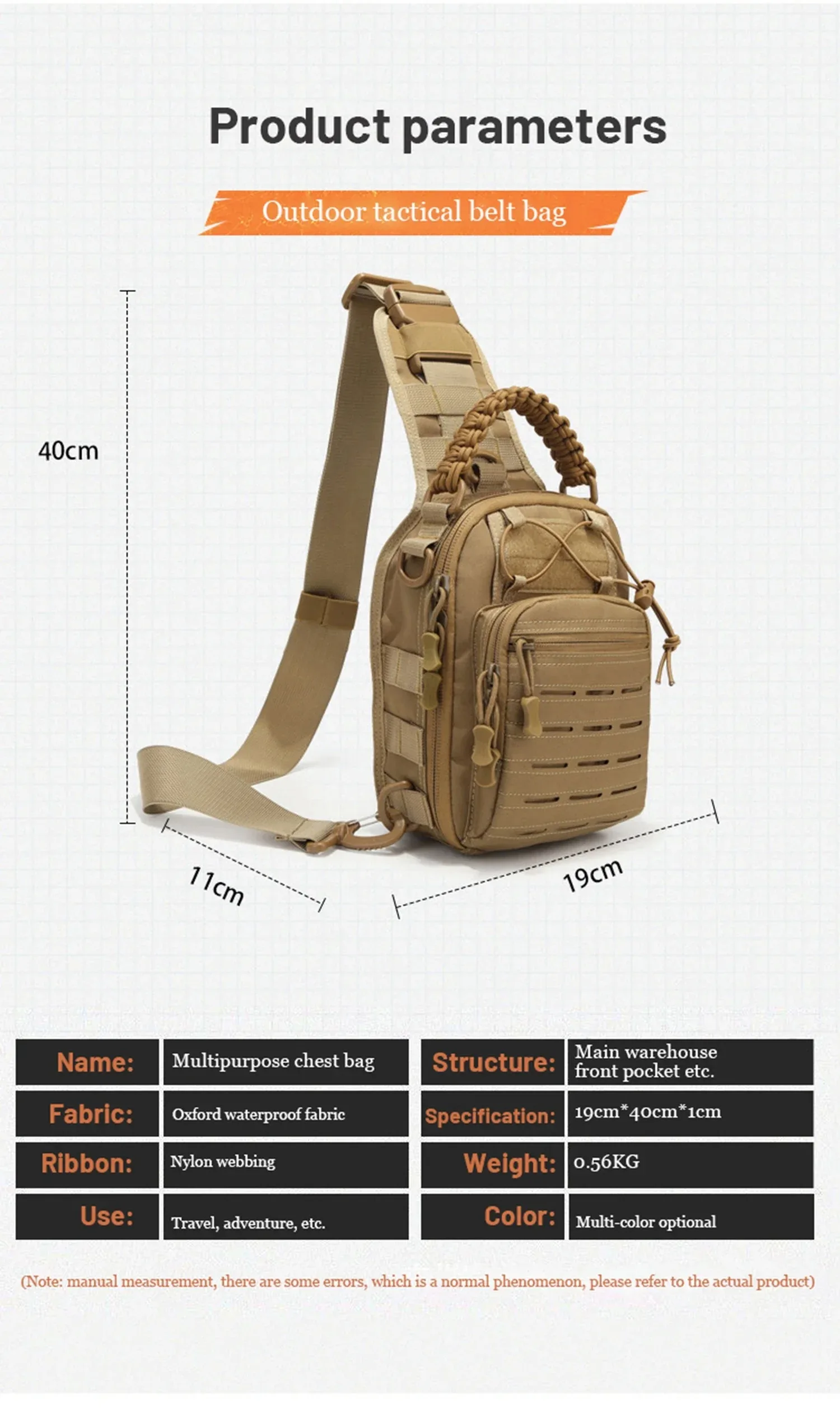 Sac à dos militaire étanche pour homme, sac à dos souple de l'armée, sac à dos Molle, sac de sport, extérieur, camping, chasse, trekking, grande capacité