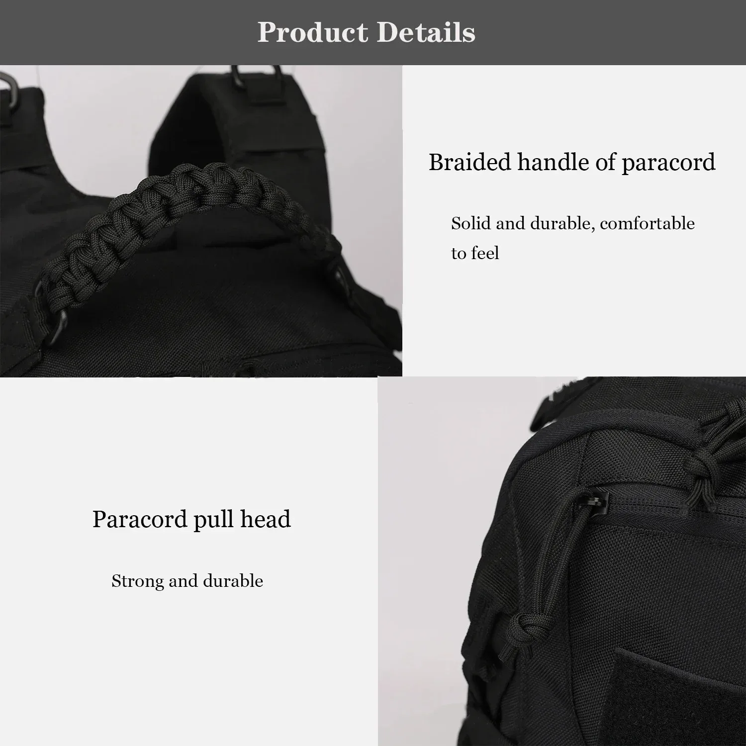 Sac à dos militaire étanche pour homme, sac à dos souple de l'armée, sac à dos Molle, sac de sport, extérieur, camping, chasse, trekking, grande capacité