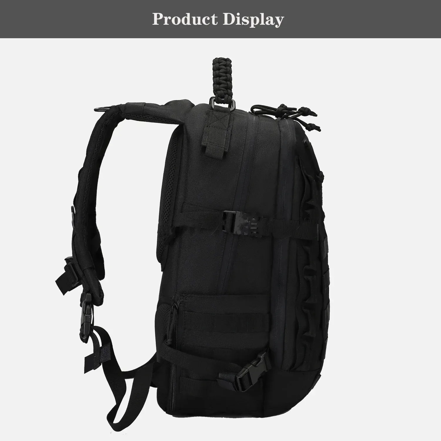 Sac à dos militaire étanche pour homme, sac à dos souple de l'armée, sac à dos Molle, sac de sport, extérieur, camping, chasse, trekking, grande capacité