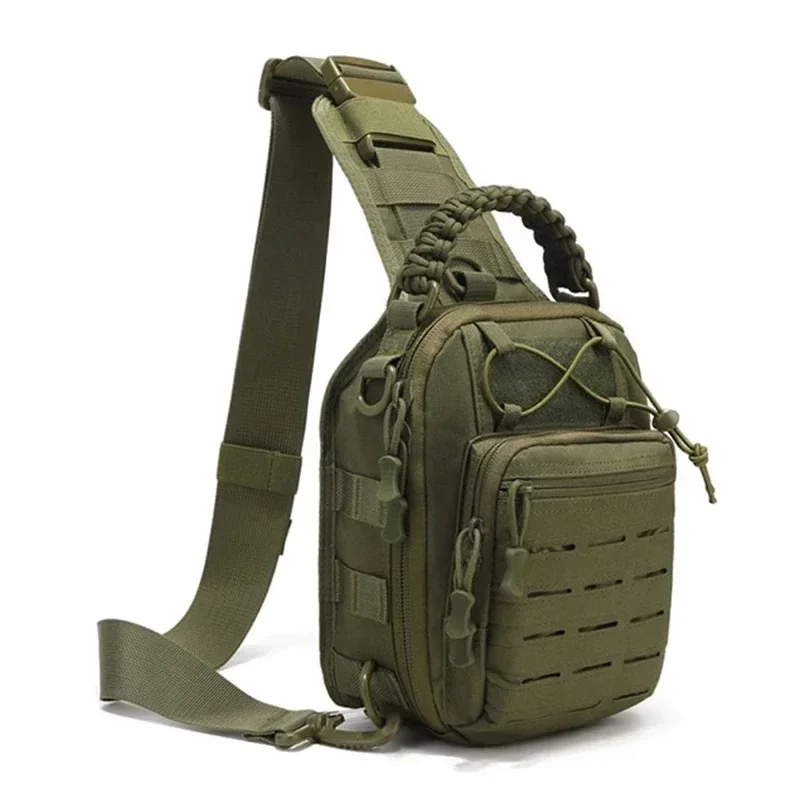 Green single strap