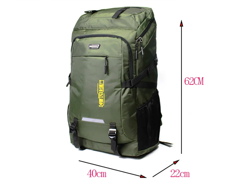 Sac à dos d'extérieur pour hommes et femmes, sac à dos d'escalade, sac à dos de voyage, sports, camping, randonnée, sac d'école pour homme, 85L, 55L