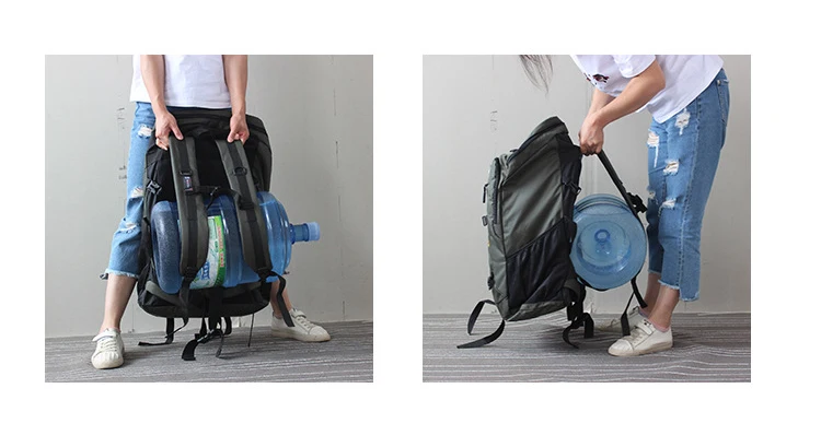 Sac à dos d'extérieur pour hommes et femmes, sac à dos d'escalade, sac à dos de voyage, sports, camping, randonnée, sac d'école pour homme, 85L, 55L