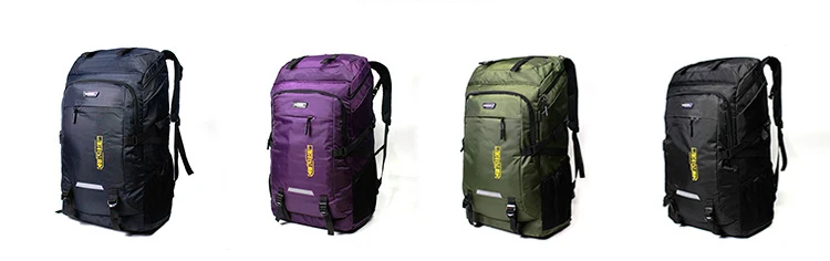 Sac à dos d'extérieur pour hommes et femmes, sac à dos d'escalade, sac à dos de voyage, sports, camping, randonnée, sac d'école pour homme, 85L, 55L