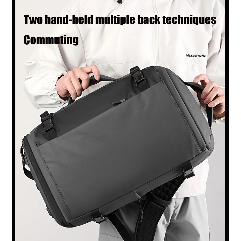 Sac à dos à main pour hommes, compartiment à chaussures, sac à dos de jour, étui à bombes, sac à dos pour ordinateur portable, voyage d'affaires, collège, 16 po, 20l, 35l, nouveau