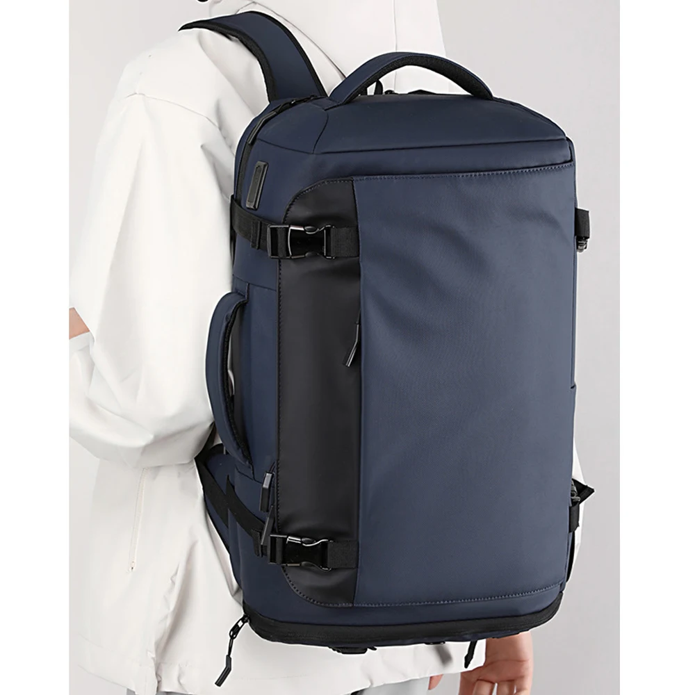 Sac à dos à main pour hommes, compartiment à chaussures, sac à dos de jour, étui à bombes, sac à dos pour ordinateur portable, voyage d'affaires, collège, 16 po, 20l, 35l, nouveau