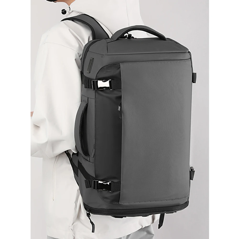 Sac à dos à main pour hommes, compartiment à chaussures, sac à dos de jour, étui à bombes, sac à dos pour ordinateur portable, voyage d'affaires, collège, 16 po, 20l, 35l, nouveau